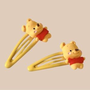 NIB 2pc Winnie The Pooh Hair Clips
